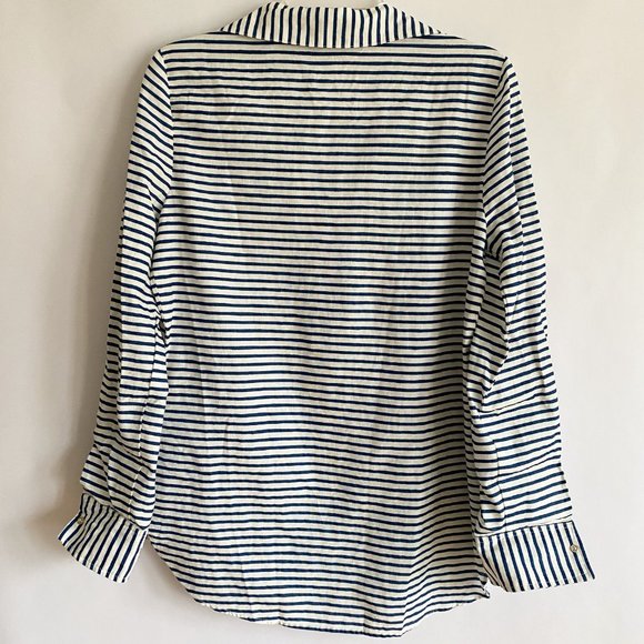 NEW WITH TAGS: Zara Button-Up Striped Shirt - Size Small - Picture 3 of 3